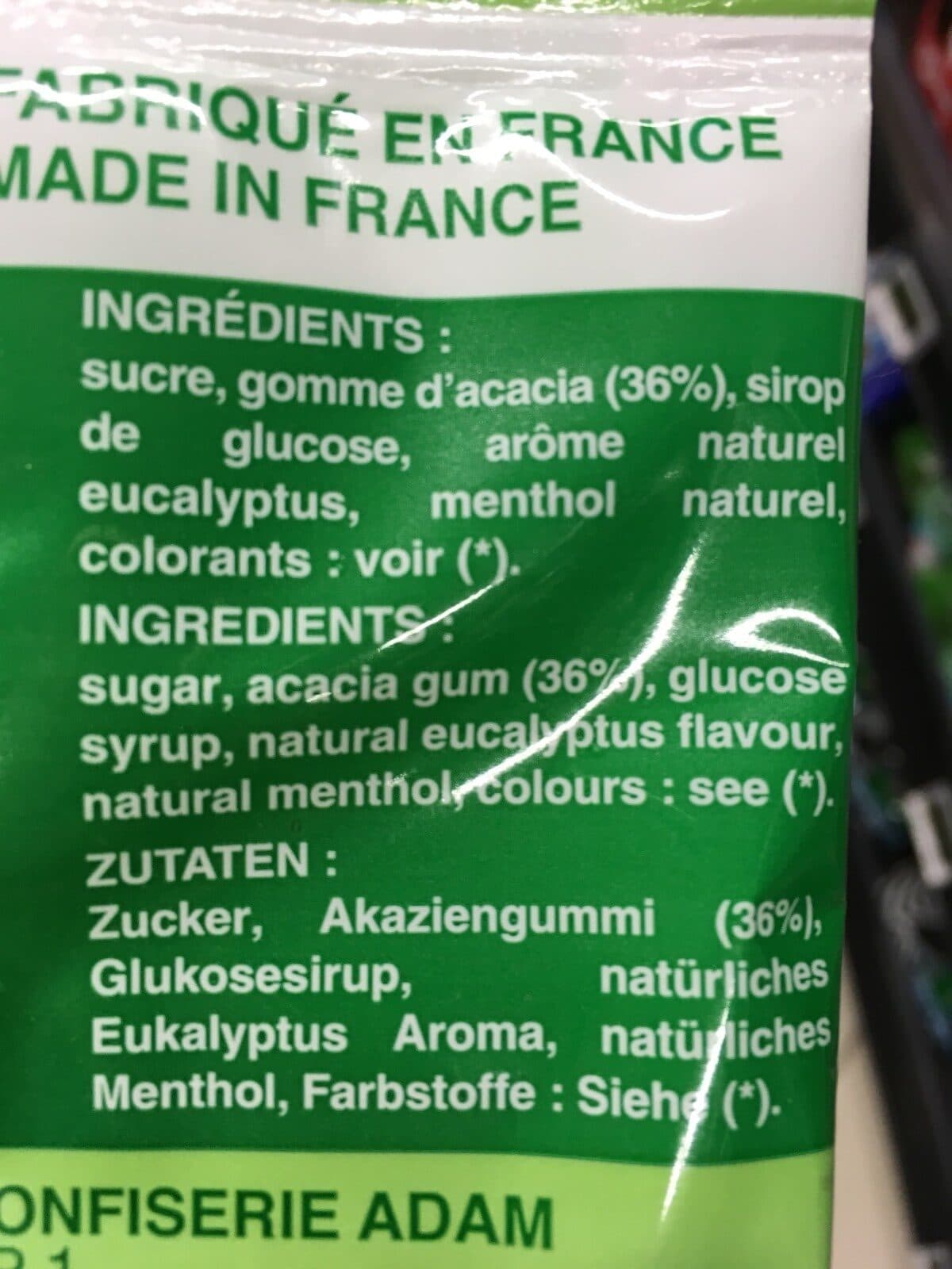 Confiserie Adam Pastilles de gomme packshot