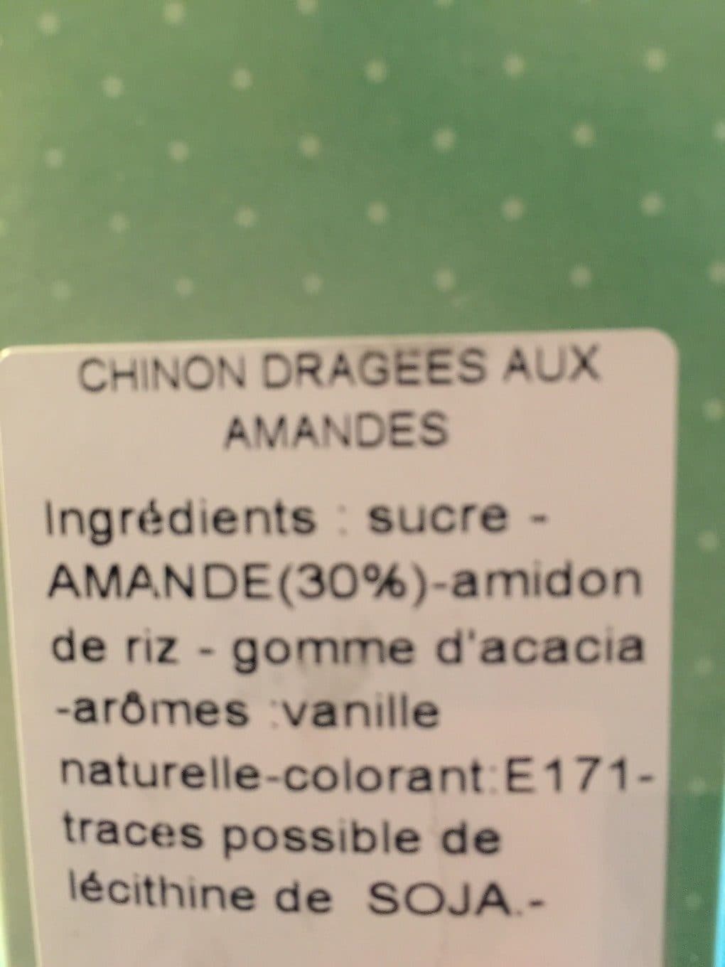 Bonbons Loup Dragees aux amandes packshot