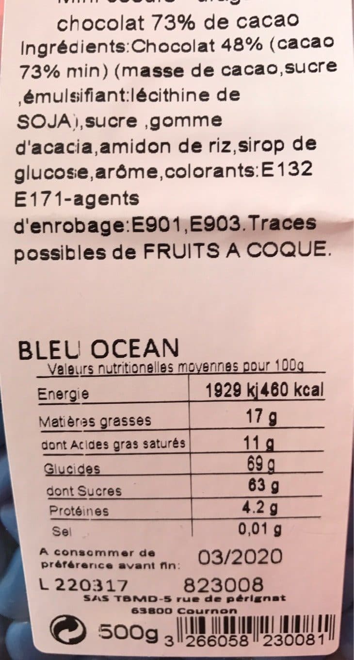 Mini Coeur Au Chocolat Dragee au chocolat packshot