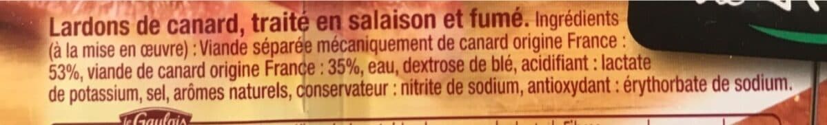Le Gaulois Lardons de Canard packshot