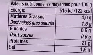 Kerméné Chiffonnade De Jambon Cuit Supérieur packshot