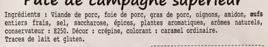 Kermené Pâté de campagne supérieur packshot