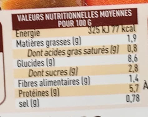 Kermené Bœuf bourguignon mijoté aux lardons packshot