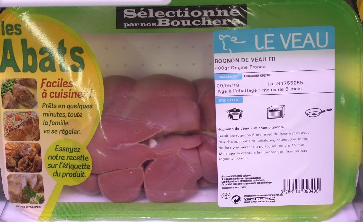 Kermené Rognon de Veau packshot