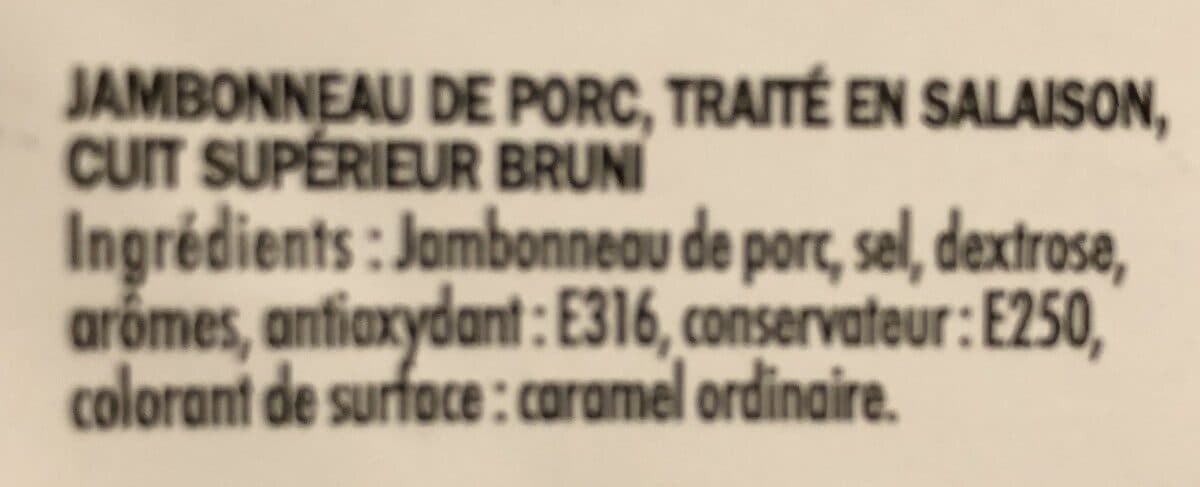 La rotisserie prete a deguster Demi jambonneaux rotis packshot