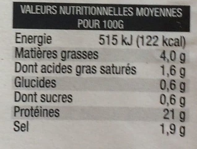 Kermené Jambon Cuit Supérieur Découenné packshot