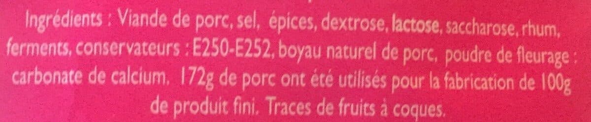 Les eleveurs de bretagne Saucisse sèche droite packshot