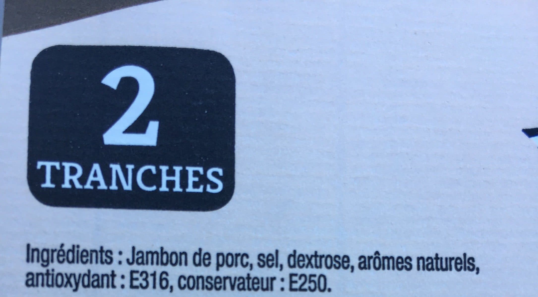Les Trois Noix Jambon cuit packshot