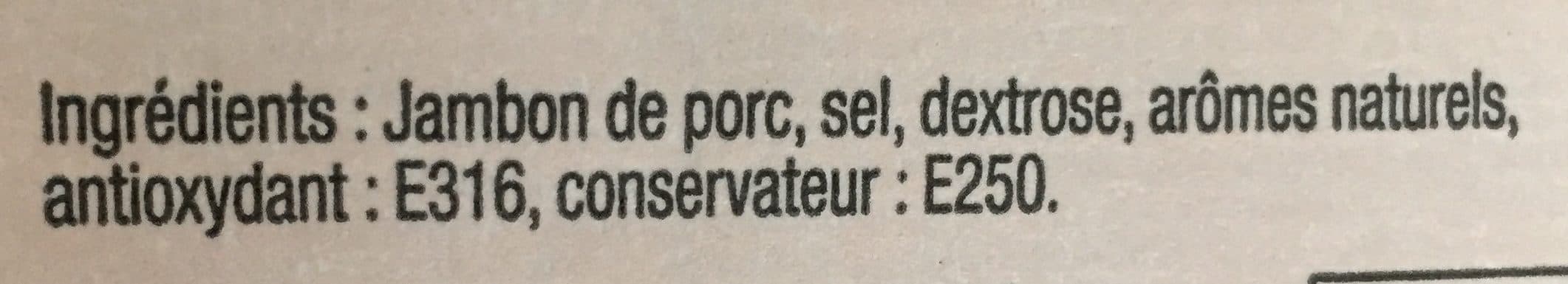 Le Trois Noix Jambon cuit supérieur sans couenne packshot