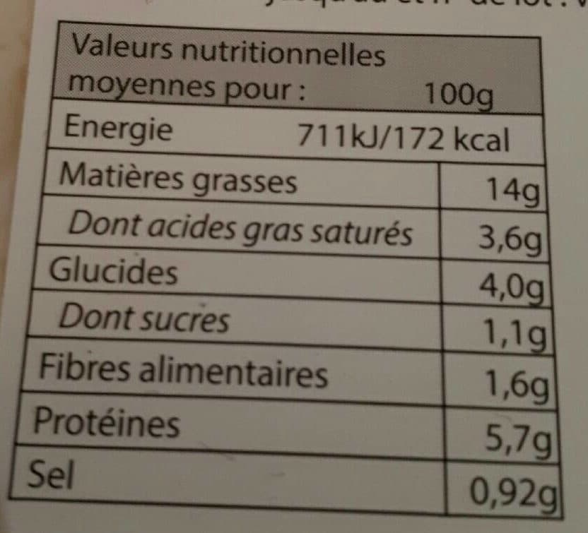 Kermené Trio de chou, jambon et comté packshot
