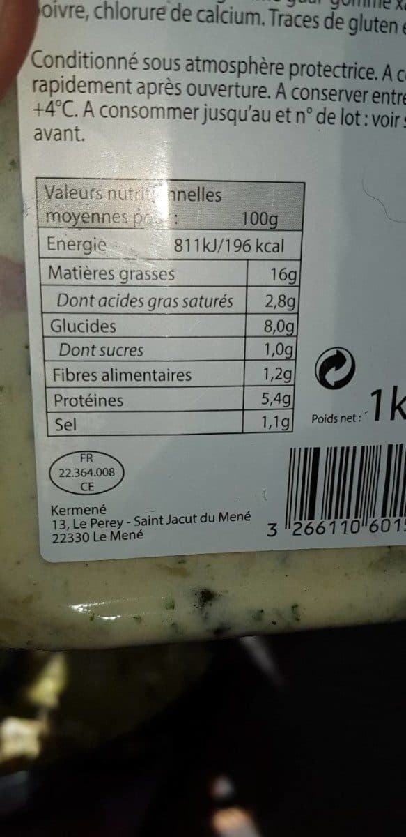 Kermené Salade strasbourgeoise packshot