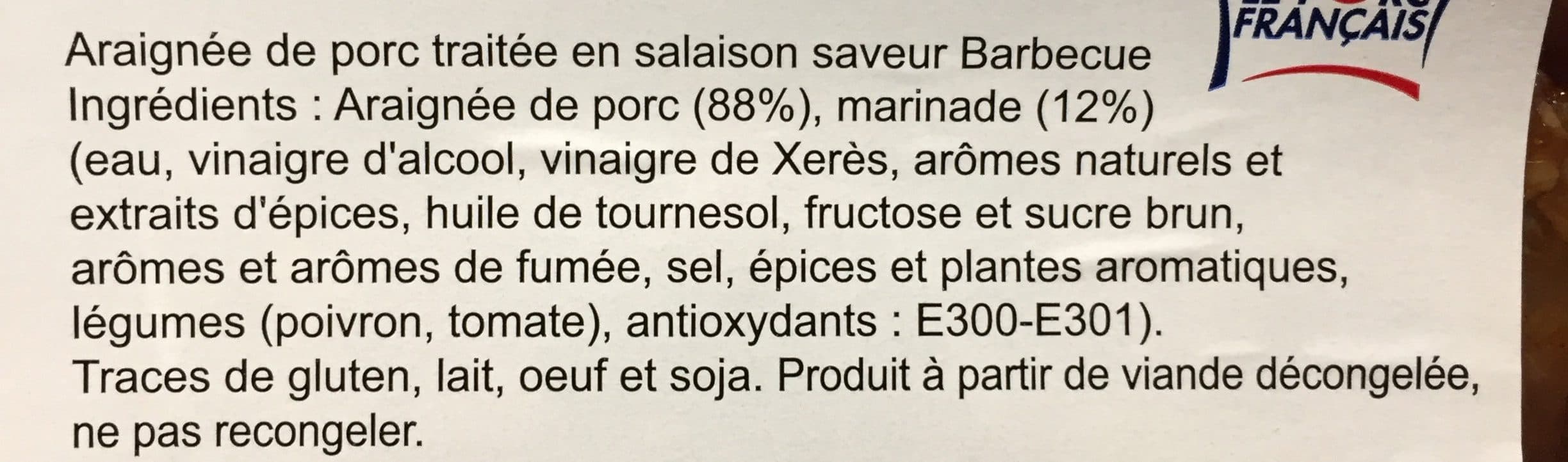 Kermené Araignée saveur barbecue packshot