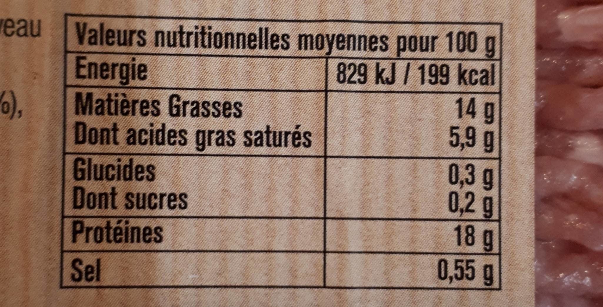 Kermené Haché de veau packshot