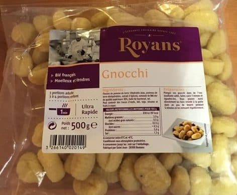 Royans Gnocchi packshot