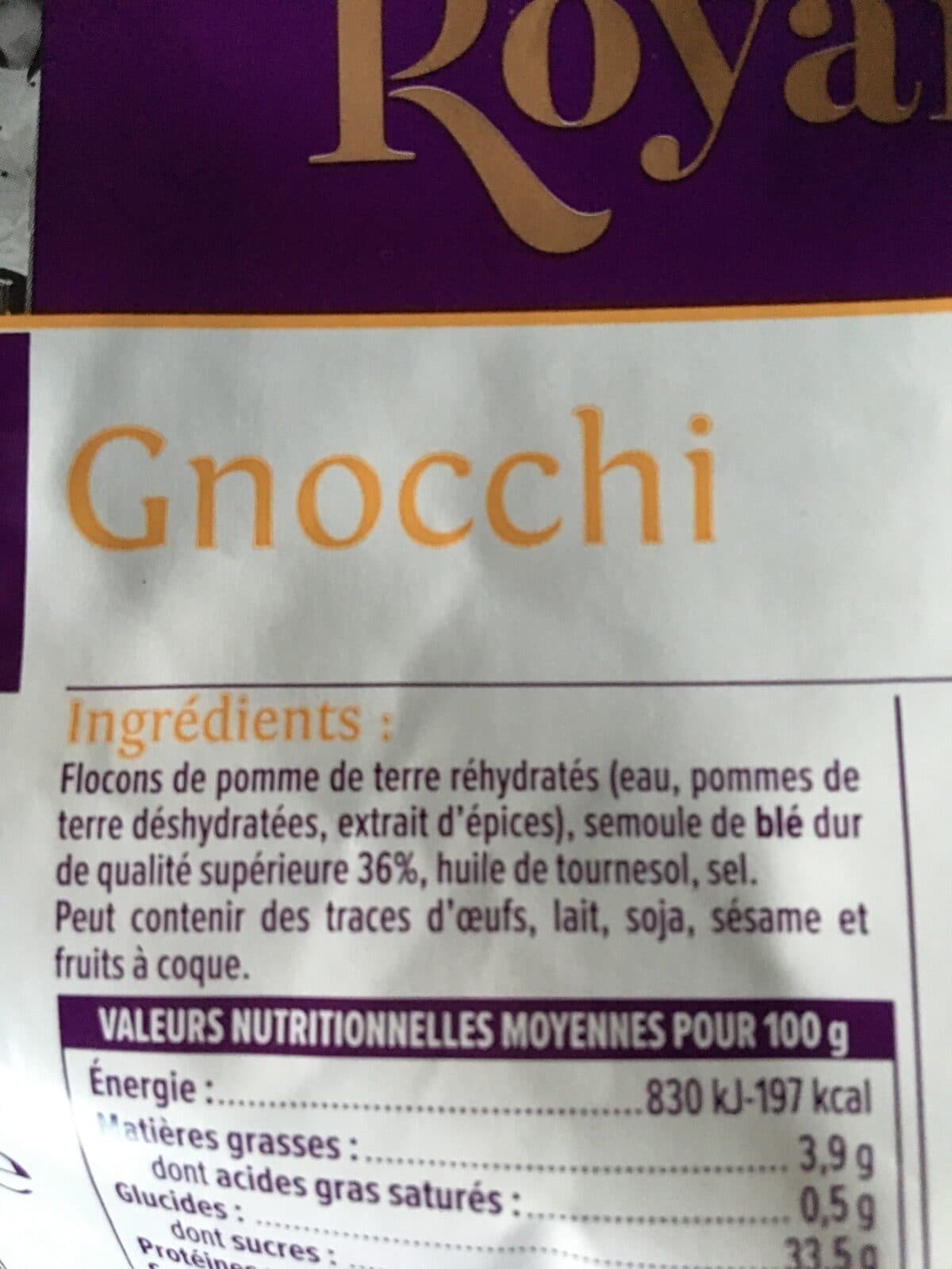 Royans Gnocchi packshot