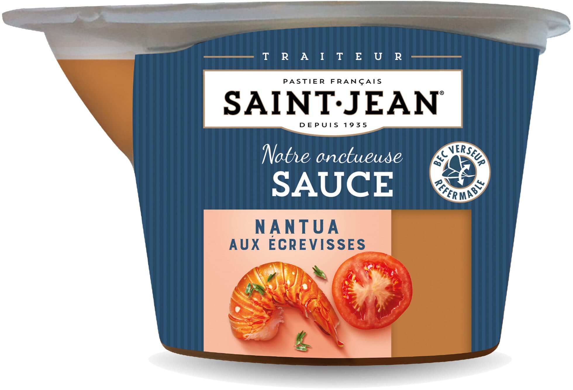 Saint jean Sauce Nantua aux écrévisses packshot