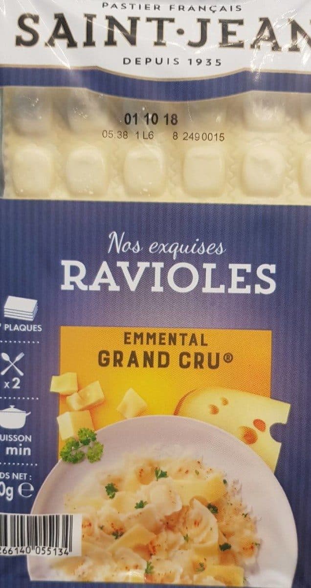 Saint jean Ravioles Emmental Grand cru packshot
