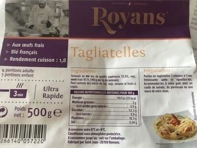 royans Tagliatelles packshot