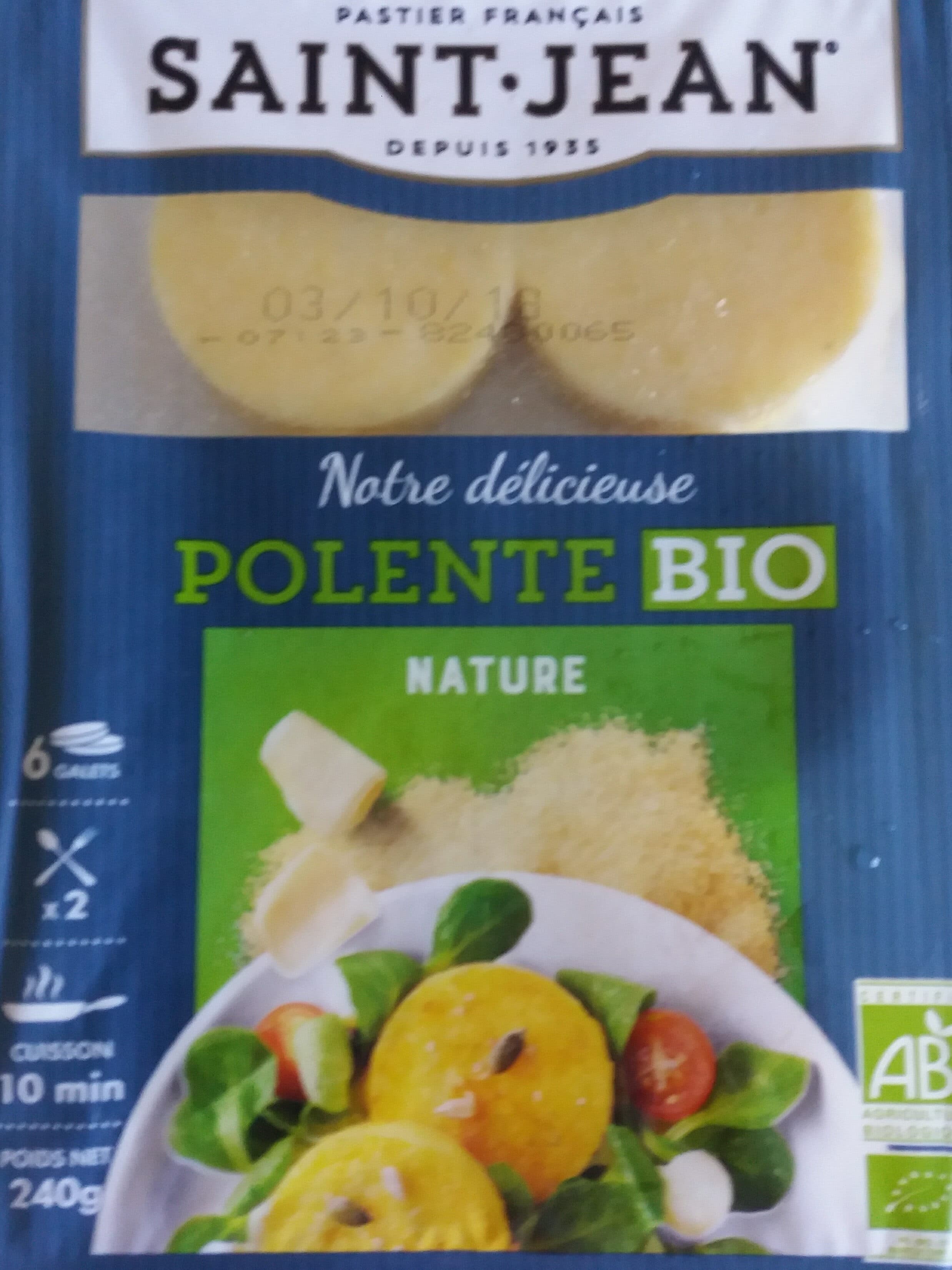 SAINT - JEAN POLENTE BIO NATURE packshot