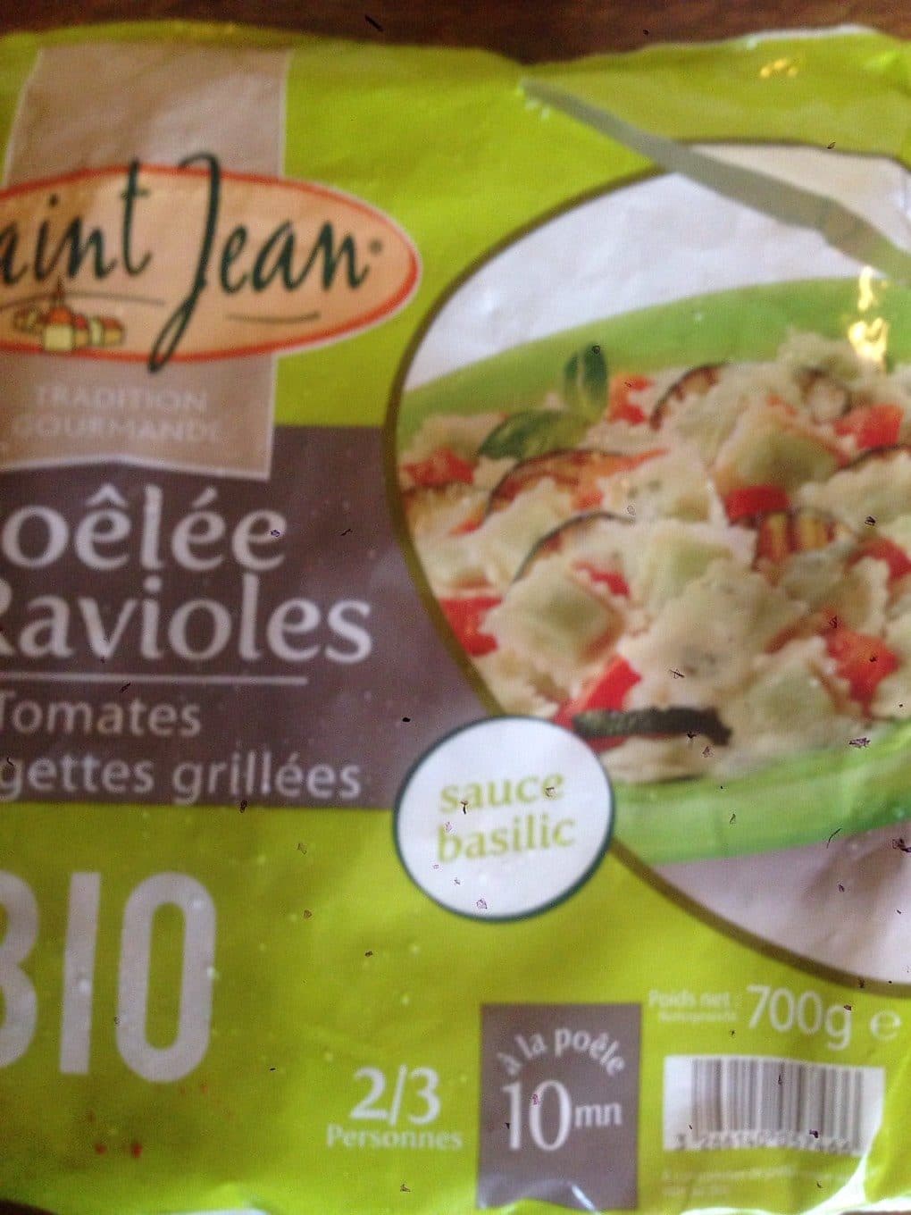 Saint Jean Poêlée de ravioles packshot