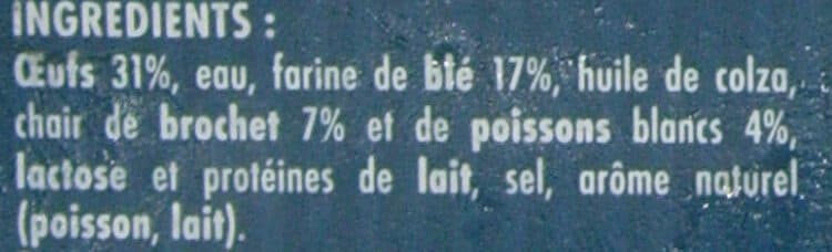 Saint jean Suprêmes soufflés Brochet 4x120g packshot