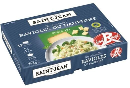 SAINT JEAN Ravioles du Dauphiné - Comté AOP packshot