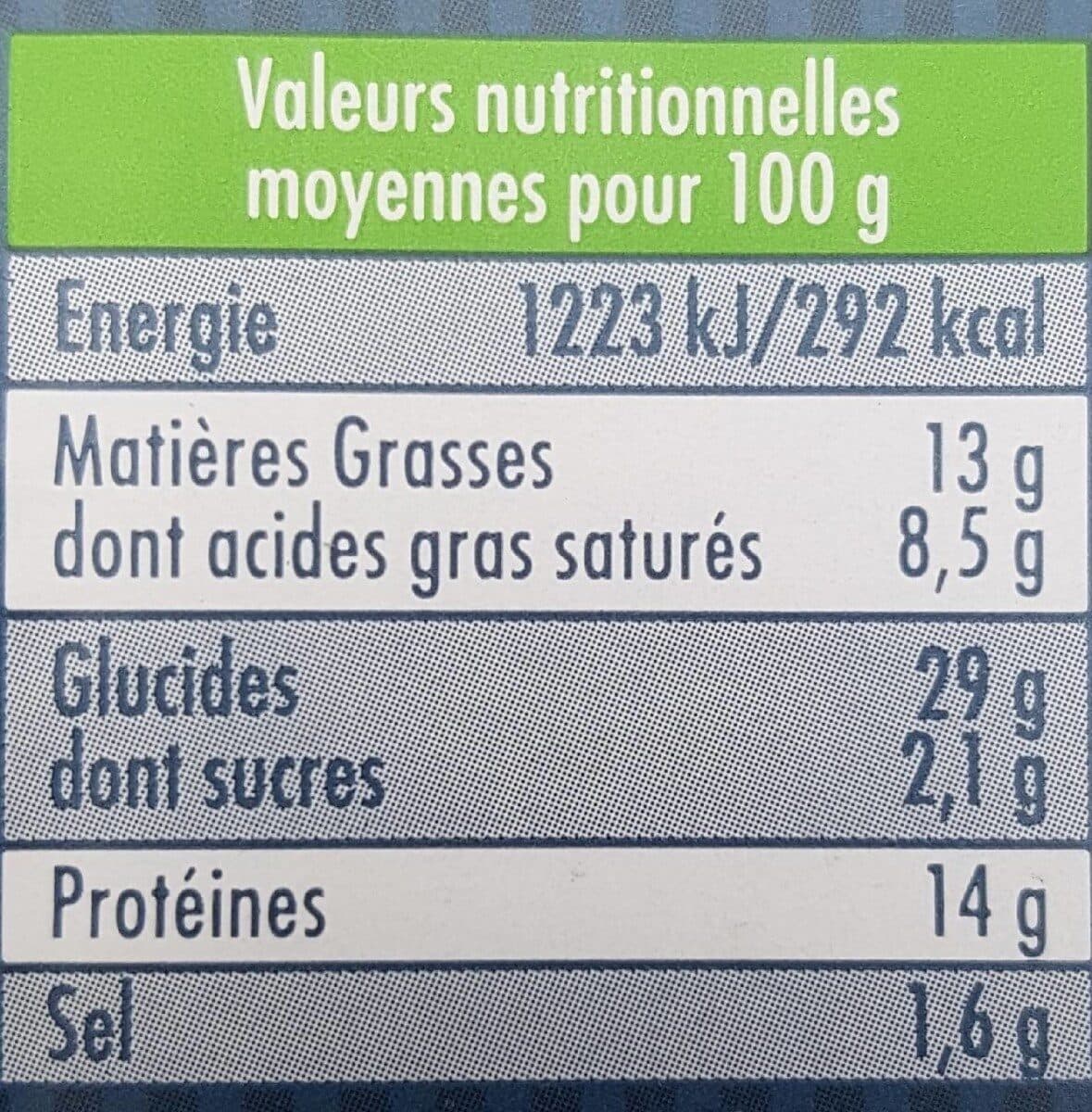 Saint jean Ravioles BIO Emmental packshot