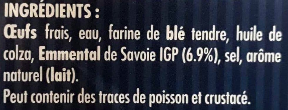 Saint jean Suprêmes soufflés Emmental de Savoie IGP 4x120g packshot