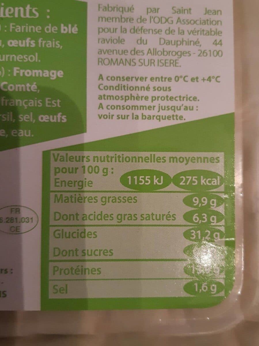 SAINT JEAN Ravioles packshot