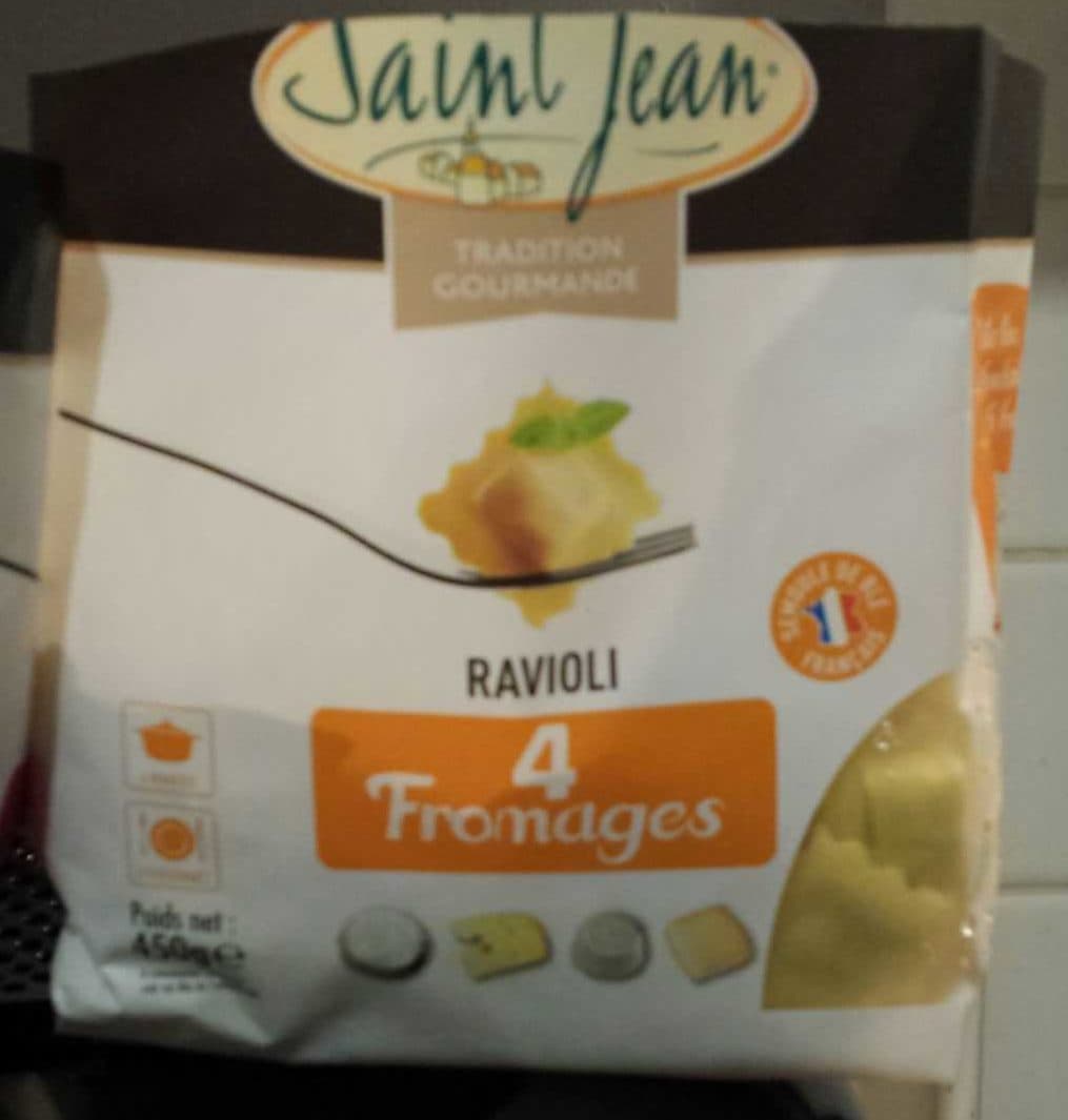 Saint Jean Ravioli 4 Fromages packshot