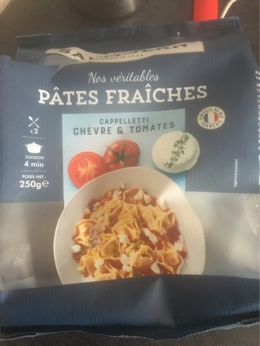 Saint Jean Cappelletti Chevre Tomate packshot