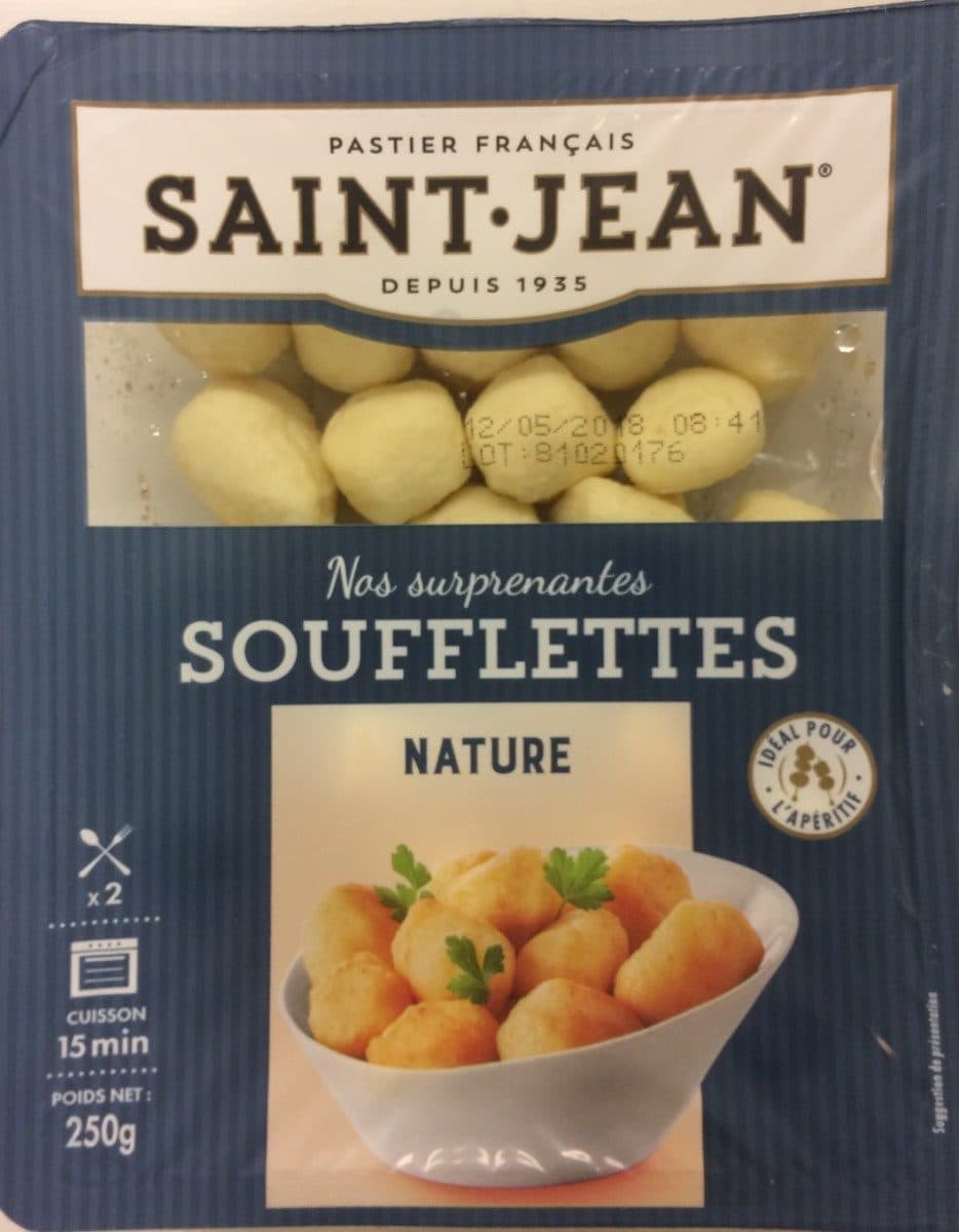 Saint Jean Nos surprenantes souflettes nature packshot