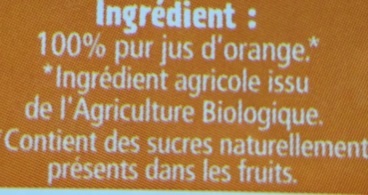 La Vie Claire 100% Jus D'orange packshot