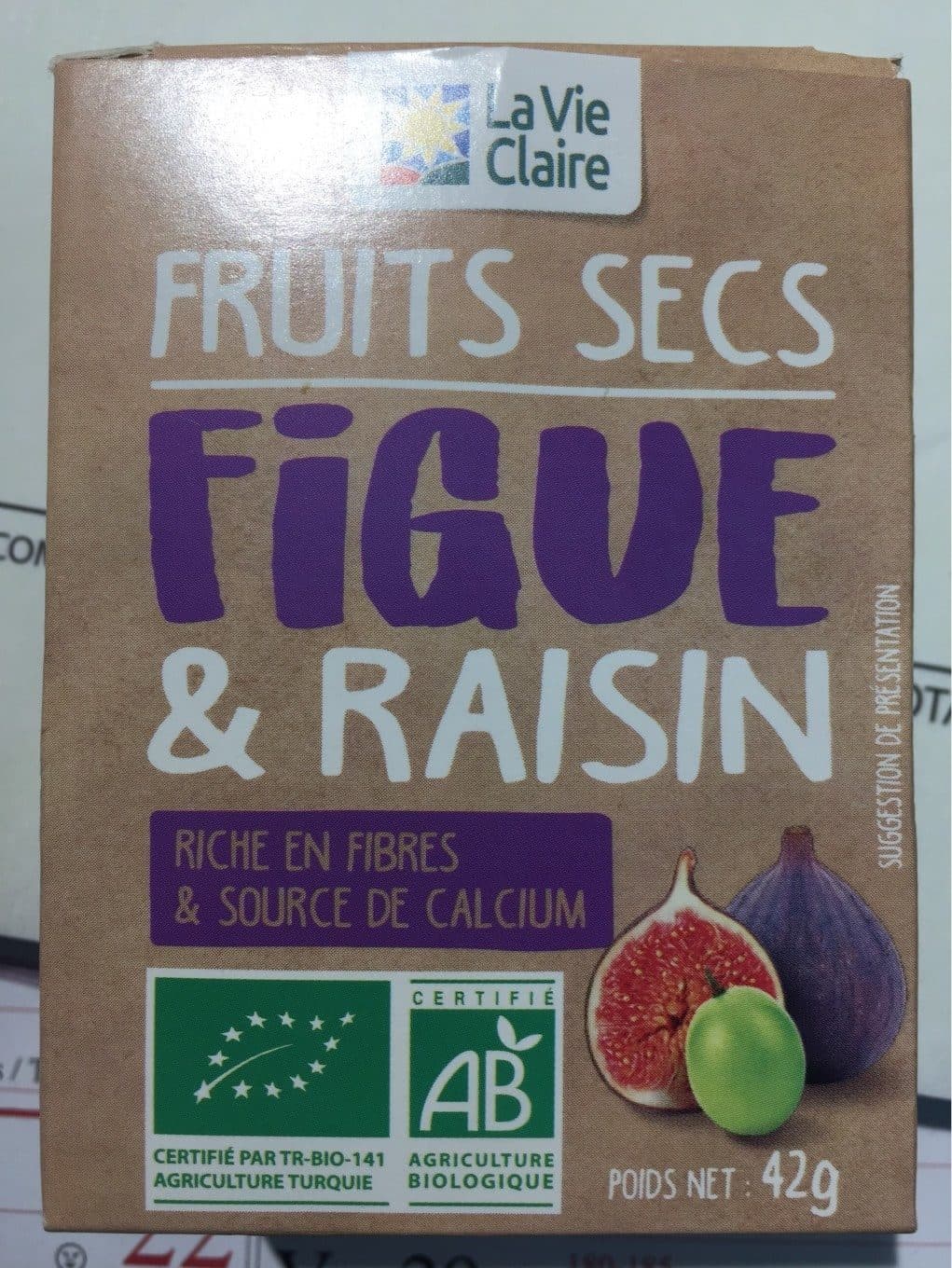 La Vie Claire Fruits sec packshot