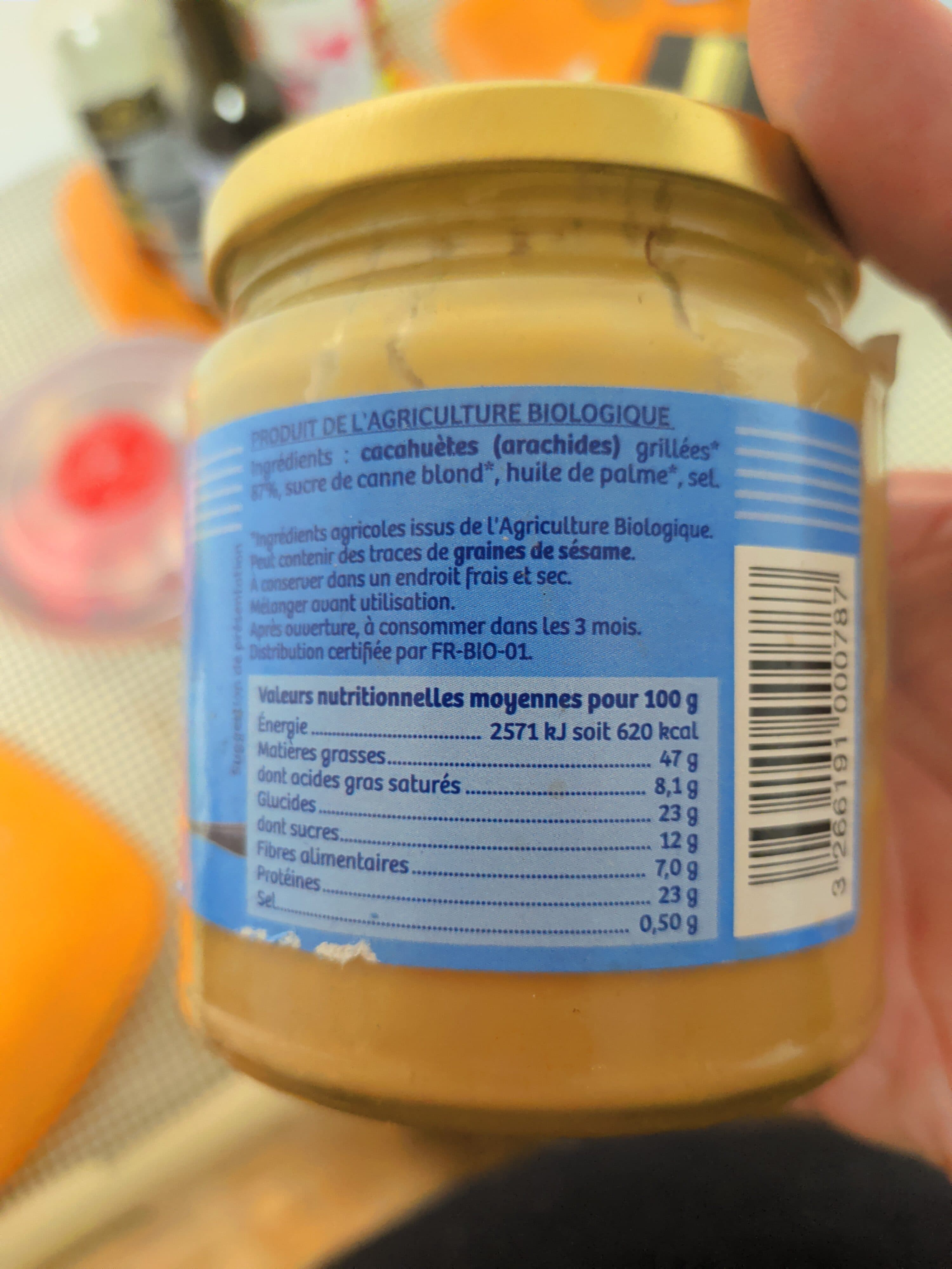 La Vie Claire Beurre de cacahuète packshot