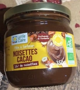La Vie Claire Pate A Tartiner Noisette Cacao packshot