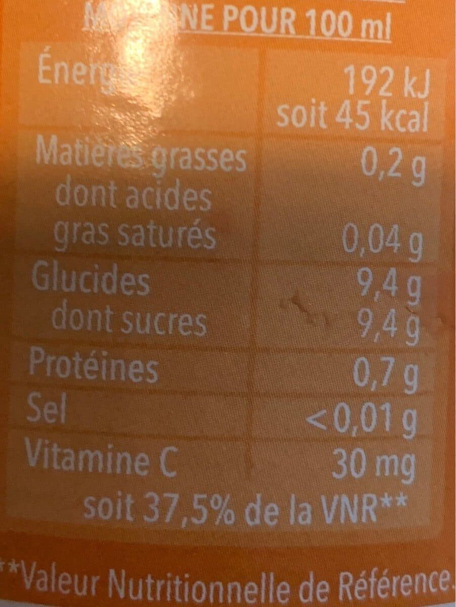 La Vie Claire 100% Pur Jus pressé Orange packshot