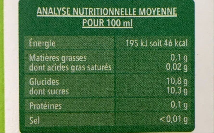 La Vie Claire 100% pur jus préssé de pomme packshot