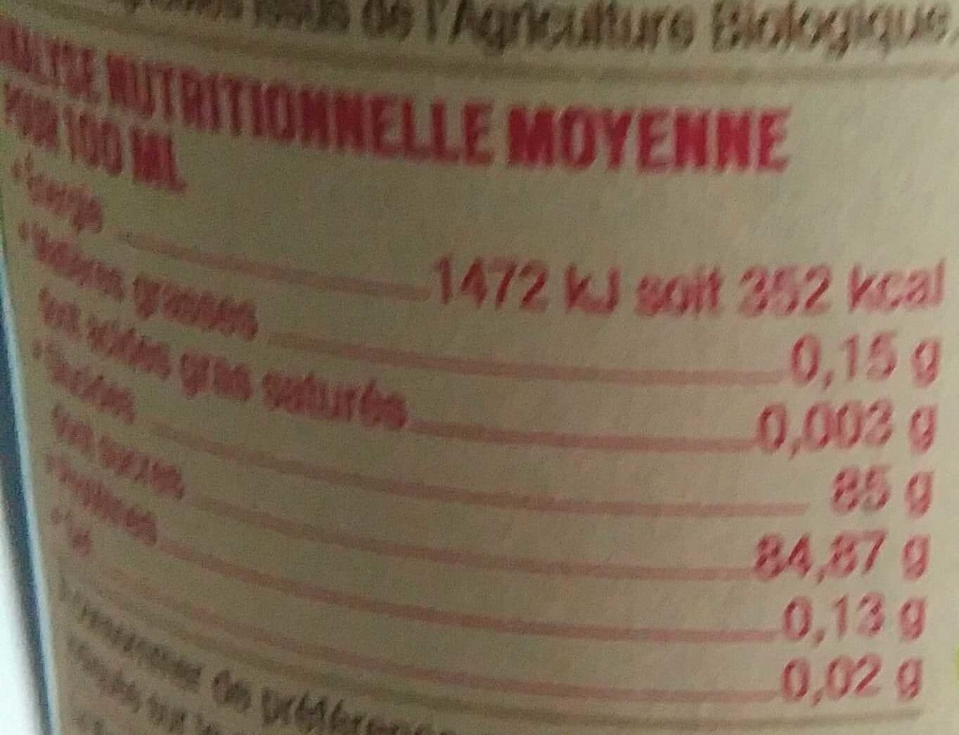 la vie claire Sirop de framboise et mûre packshot