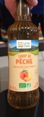 La Vie Claire Sirop de peche packshot