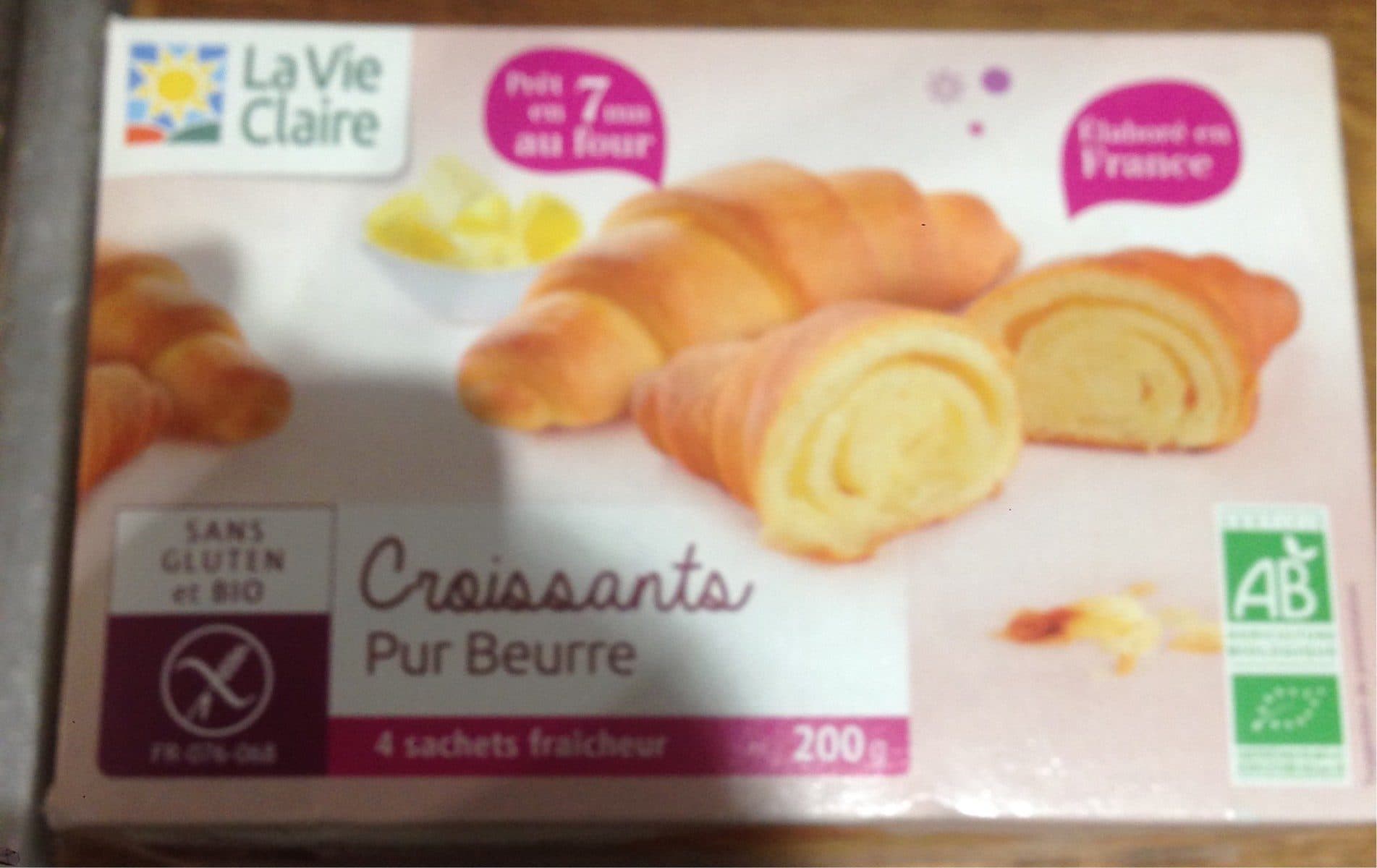 La Vie Claire Croissants Pur Beurre packshot