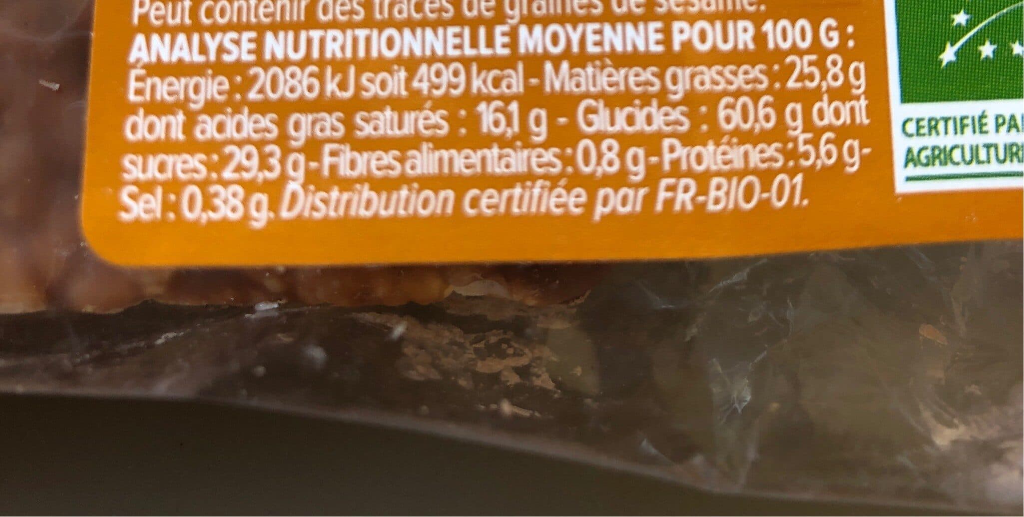 La Vie Claire Galettes Fines Maïs et Riz Chocolat Saveur Caramel packshot