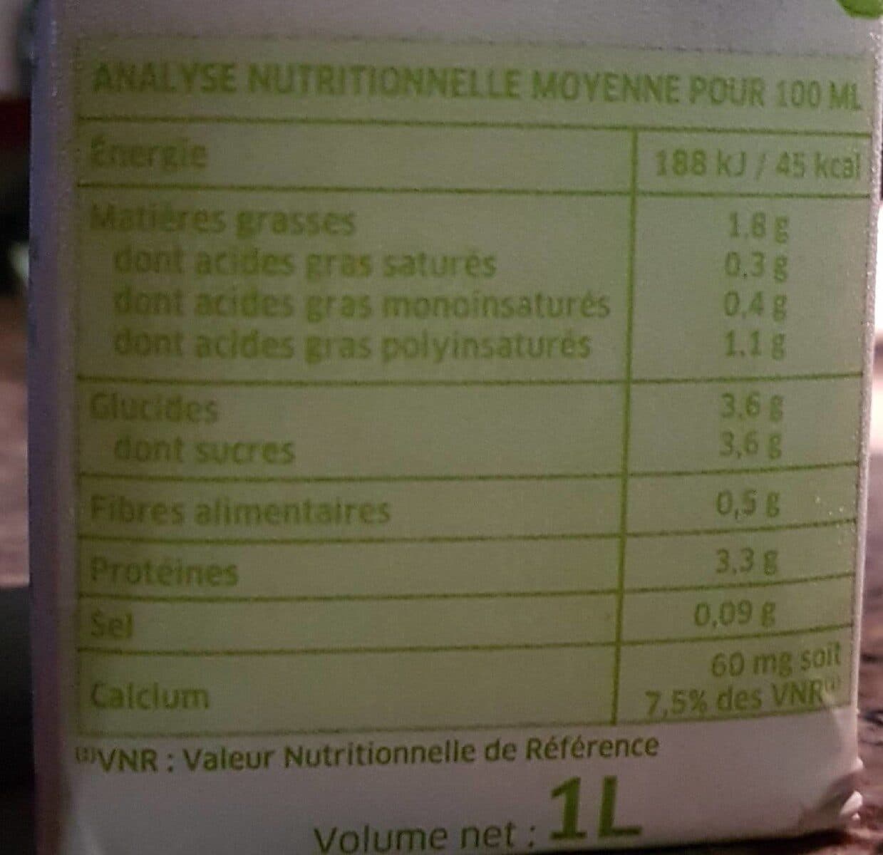 La vie claire Soja à la vanille packshot