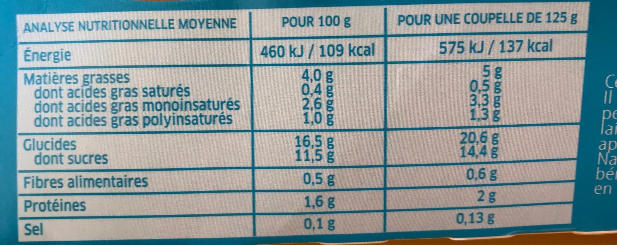 La Vie Claire Dessert aux amandes saveur vanille packshot