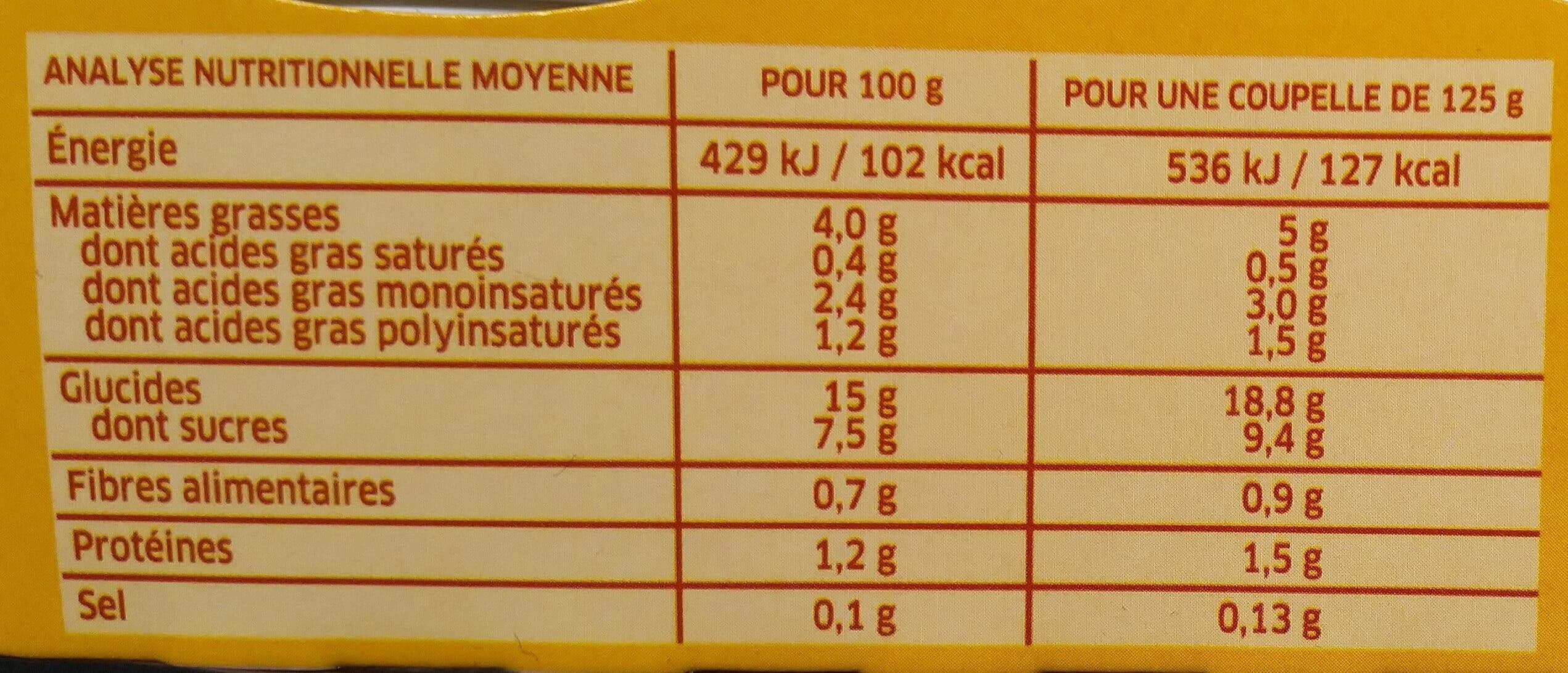 La Vie Claire Dessert au Riz Amande Noisette packshot