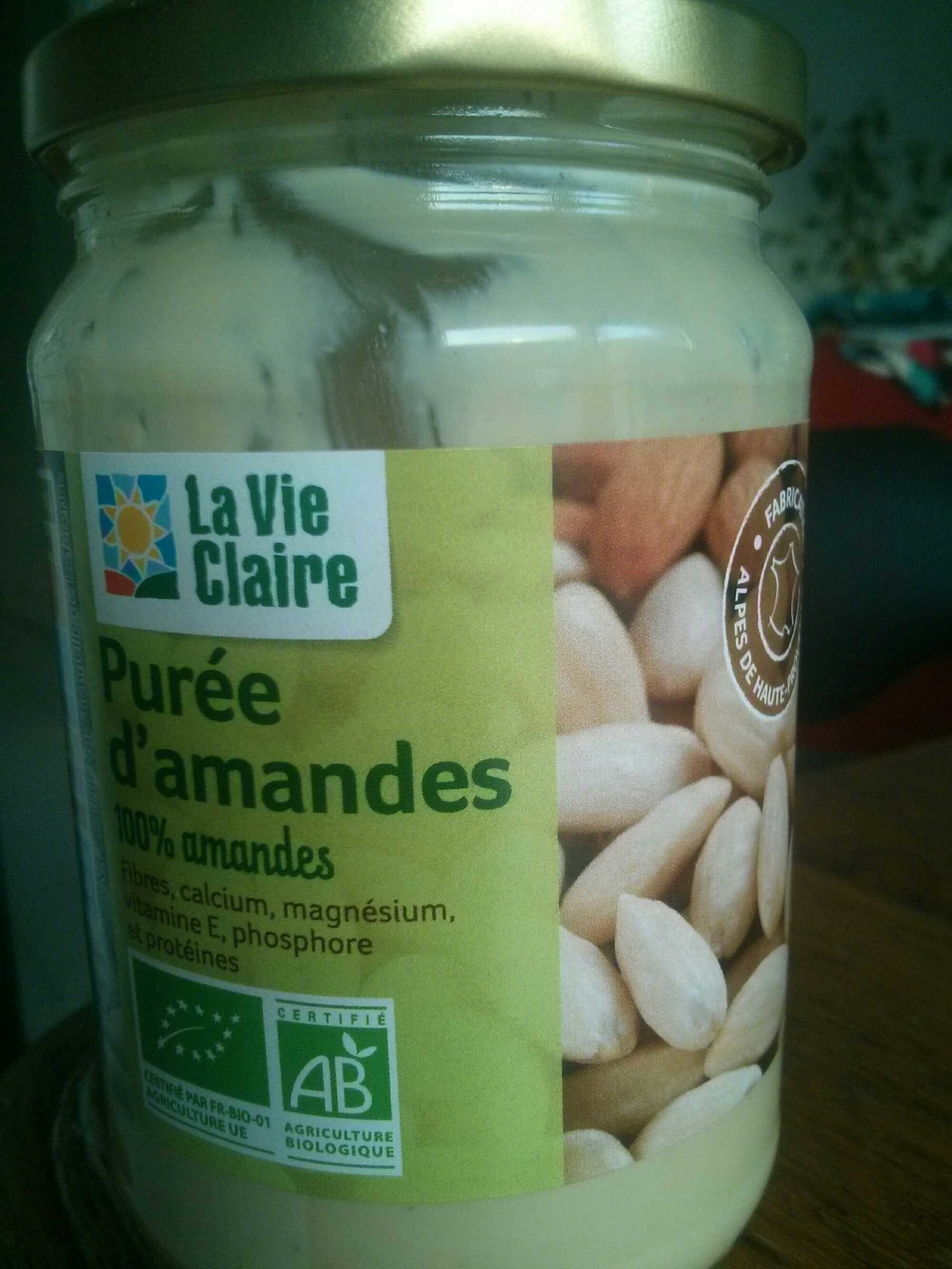 La Vie Claire Purée d'Amandes packshot