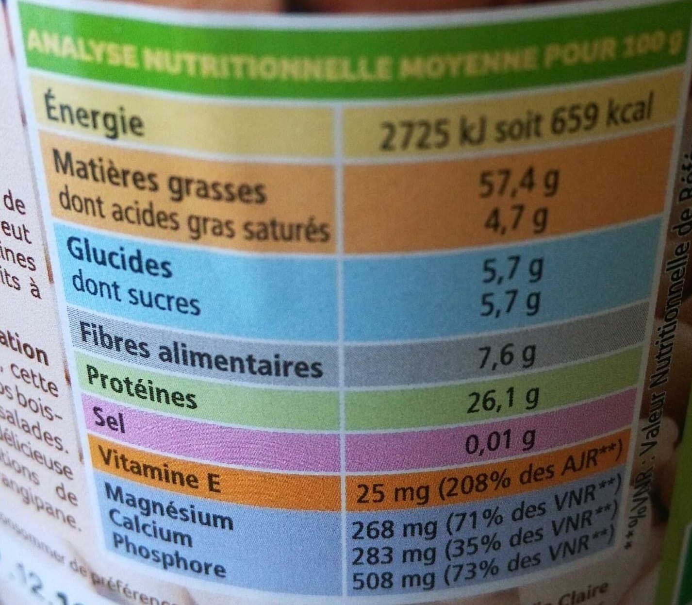 La Vie Claire Purée d'amandes packshot