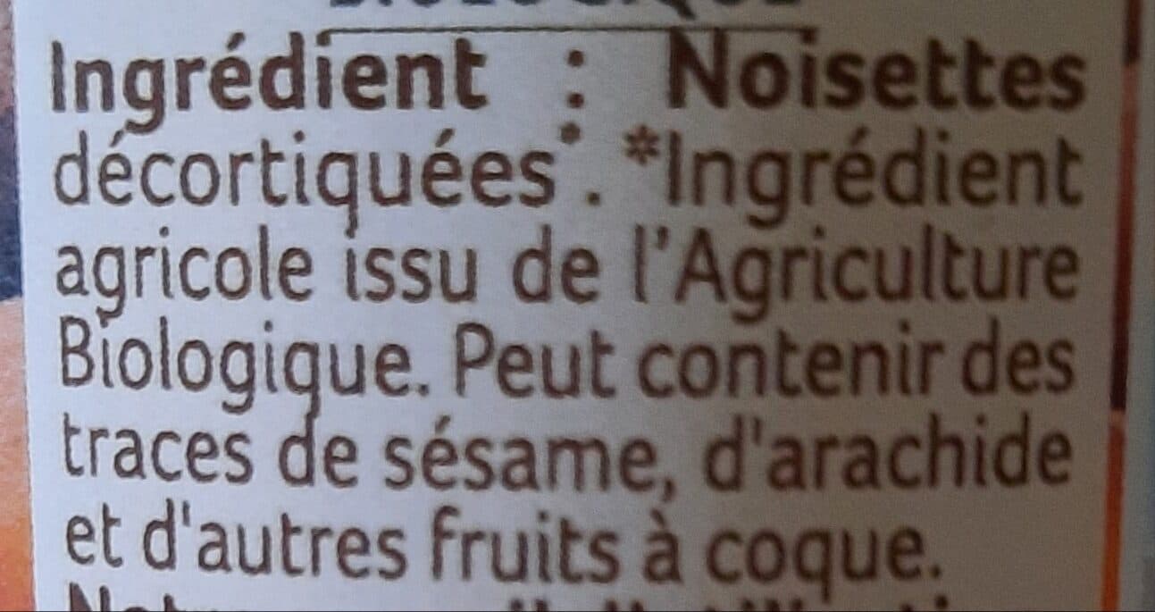 La Vie Claire Purée de noisettes packshot