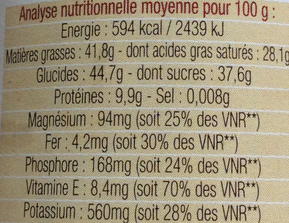 La Vie Claire Pâte à tartiner noisette - cacao packshot