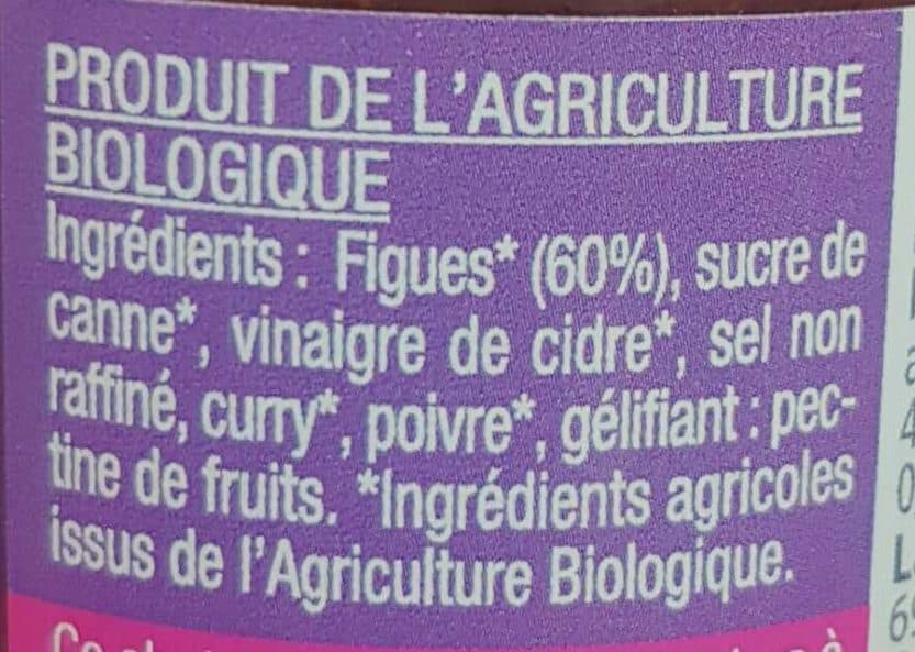 la vie claire Chutney de figues packshot